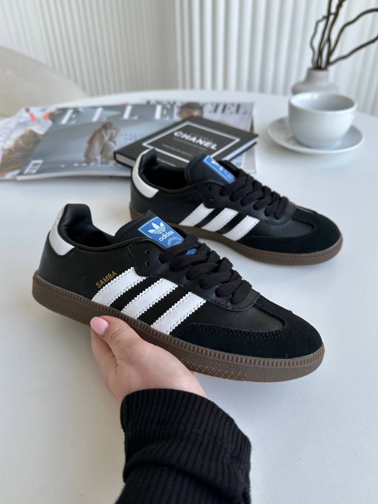 Adidas Samba Black White